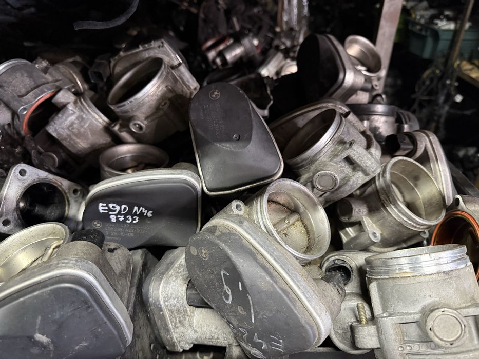 Дросель заслонка BMW N42 N46 N62 M62 M54 N52 М52 E39 E46 E53 E60 E90