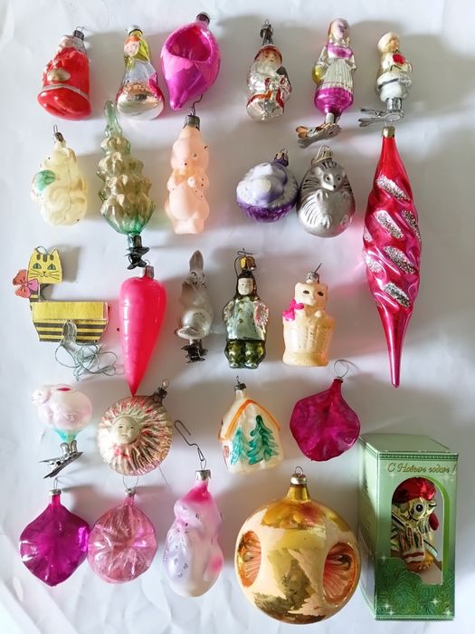 Елочние игрушки ссср юла парашут