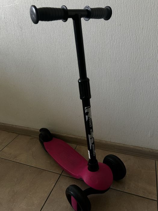 Самокат BabyHit Crosser рожевий