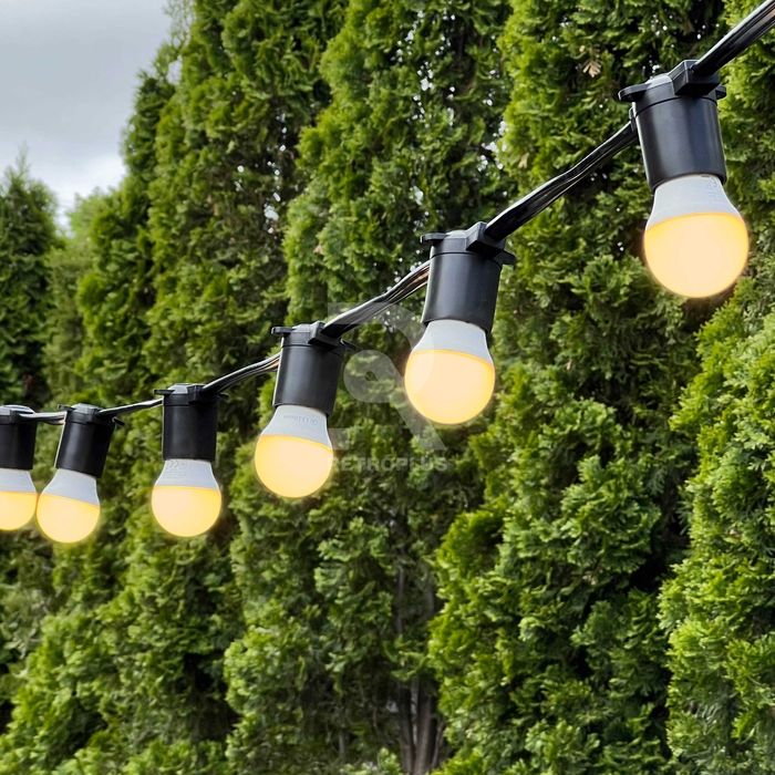 Гірлянда для вулиці з плоским кабелем