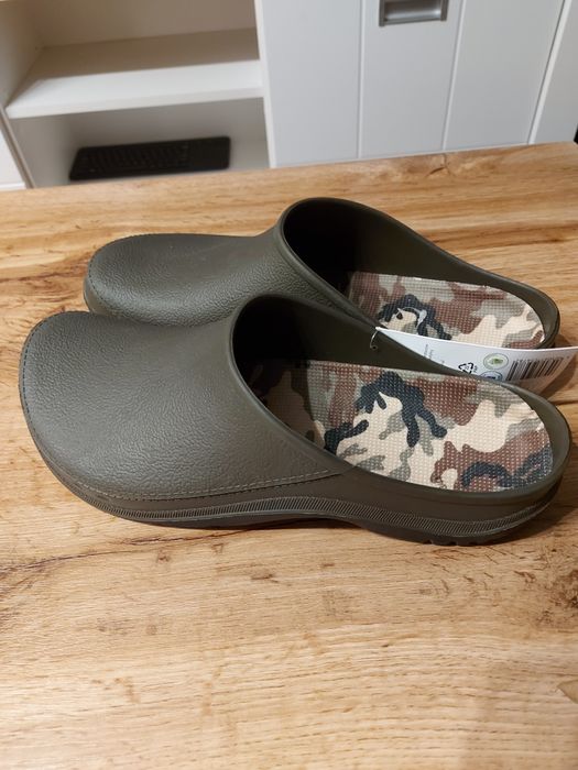 Nowe klapki męskie ogrodowe Cleve