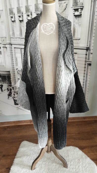 Cieniowany sweter rozm.XXL