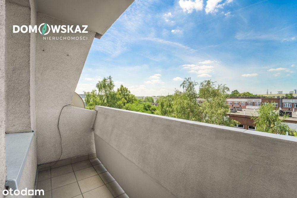 Rezerwacja. Słoneczne 2 pokoje z balkonem.