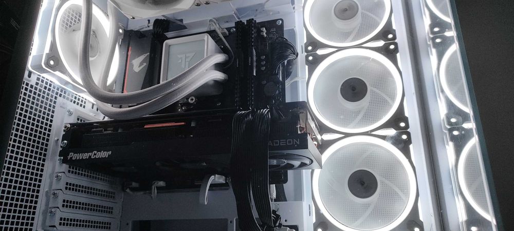 Caixa computador ASUS A31 Plus TG ARGB + Water Cooling Tempest Darken 360 Kit