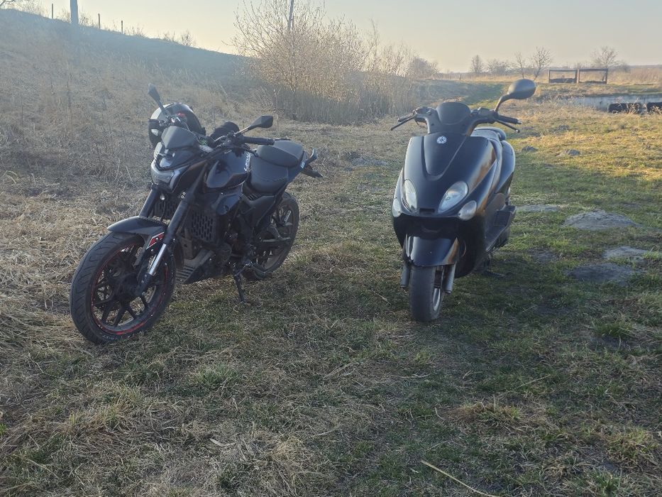 Продам скутер maxi yamaha majesty 125 водяне охолодження