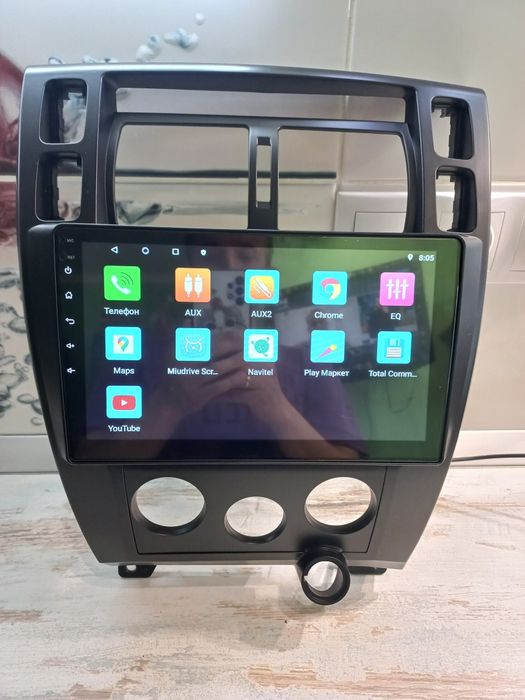 Магнітола туксон android 2/32, 4/64 магнітола hyundai tucson 2004-2011