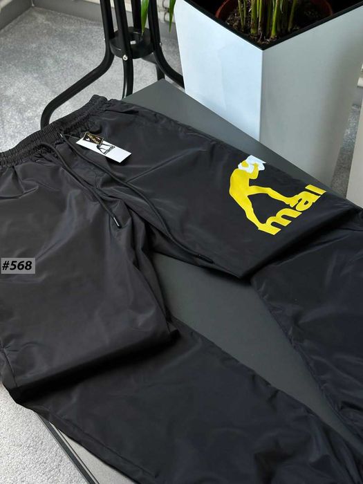 Чорні Штани MANTO GoreTex — Мужские Нейлоновые Штаны МАНТО ГорТекс