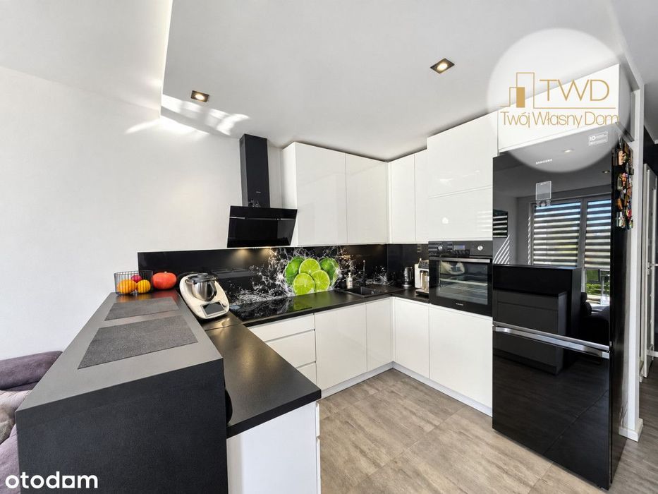 Apartament z ogrodem na osiedlu zamknietym