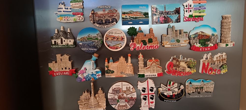 Imans frigorífico estrangeiro