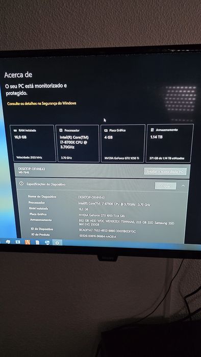 Computador Gaming i7