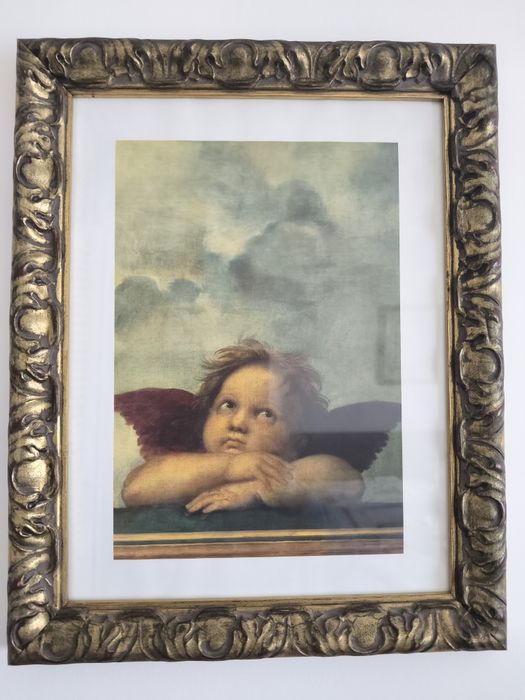 Quadro vintage como novo