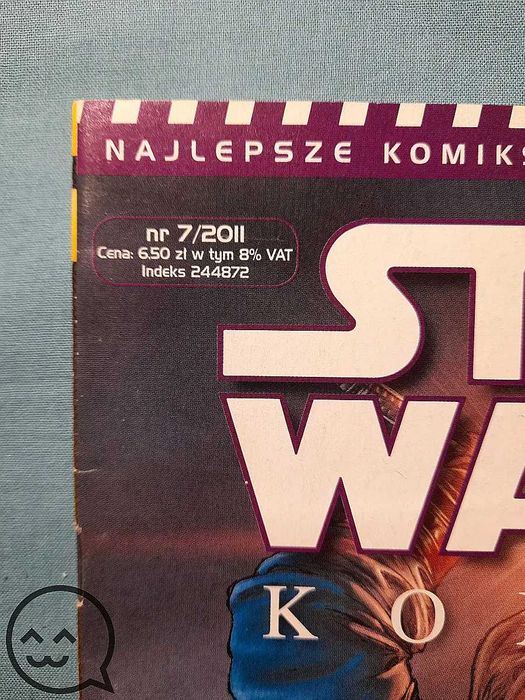 Star Wars Komiks 7/2011 Zamachowiec Quinlan Vos