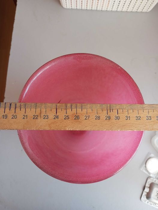 Ваза скляна ручної роботи