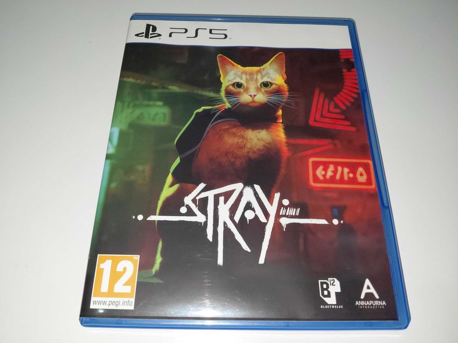 ps5 STRAY PL po polsku przygody kota w mieście przyszłości v1