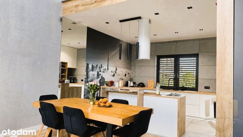 Nowoczesny Dom Z Antresolą , 140 M² , Działka 1002 M² , Kamień