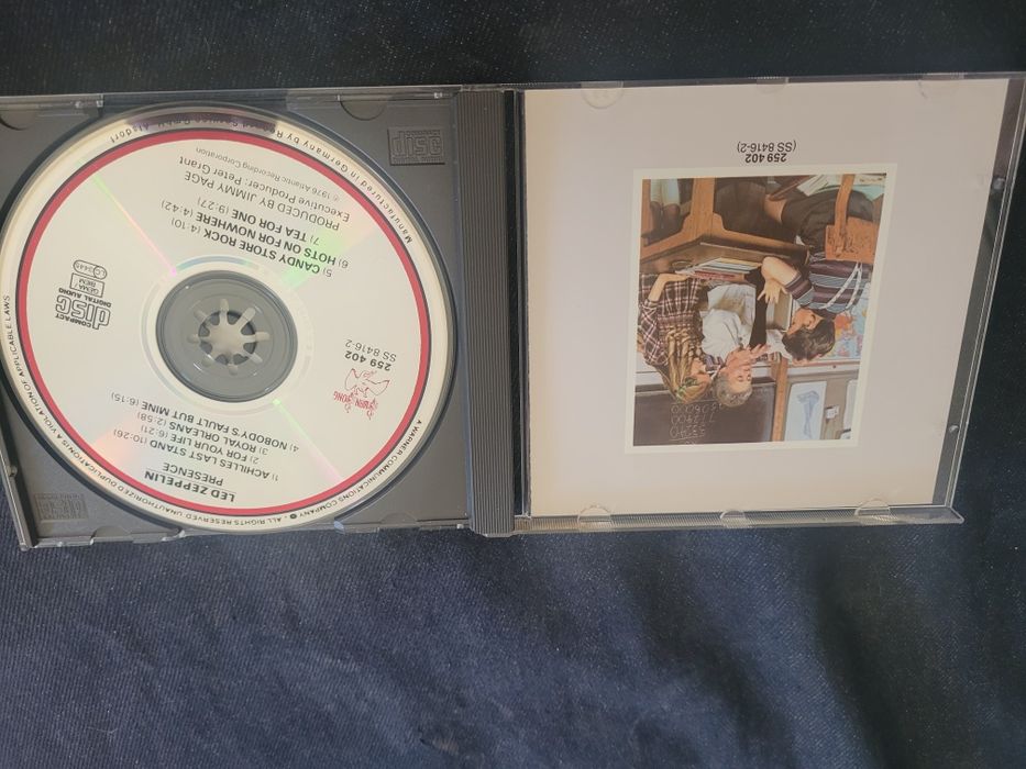 CD Led Zeppelin Presence Atlantic/Swan Song Germany 259402