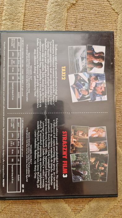 2 filmy DVD "Taxi 2", "Straszny film 3"