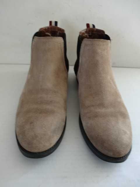 Buty TOMMY HILFIGER roz 42 Sztyblety Skóra