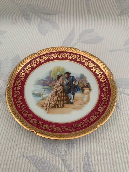 3 pratos decorativos Limoges