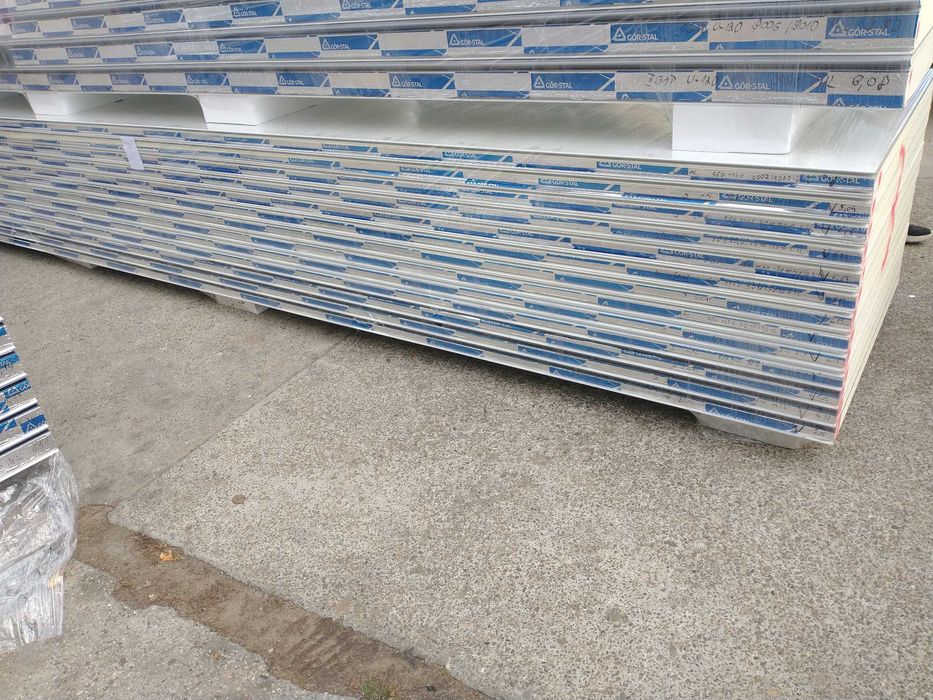 Płyta warstwowa PIR gr 60mm II gatunek, dostępna od ręki!