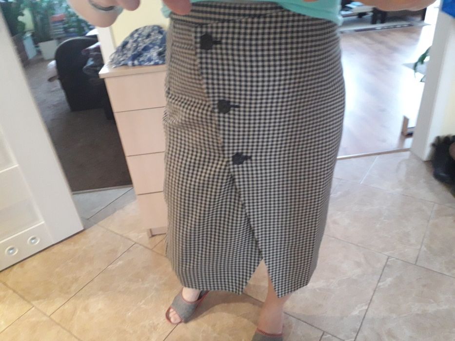 Spódnica damska w krateczkę