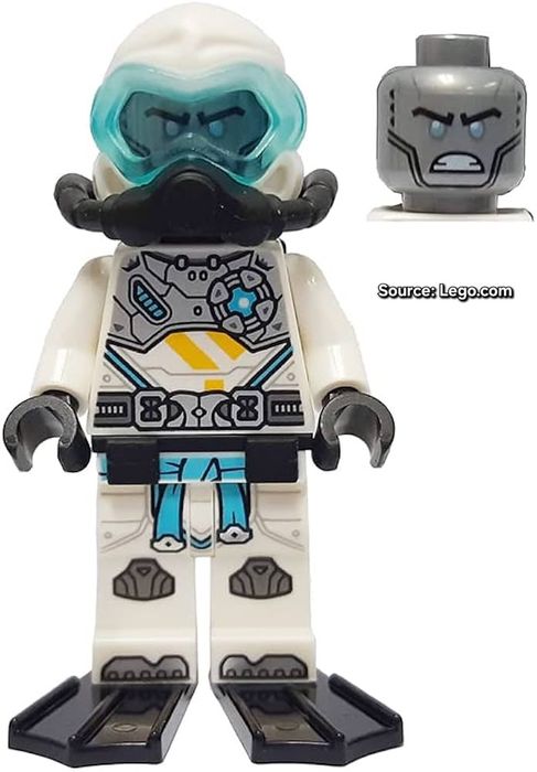 ENVIO GRATIS-LEGO 892288  Diver Zane Minifigure (Ninjago)