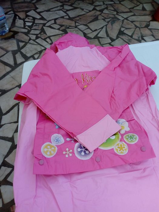 Capas para chuva para criança Rosa e Azul Novas