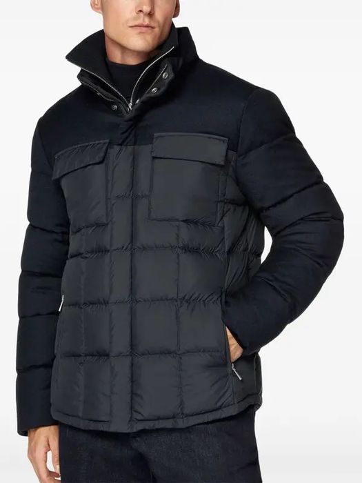 Вовняний пуховик BOGGI Milano (оригінал)