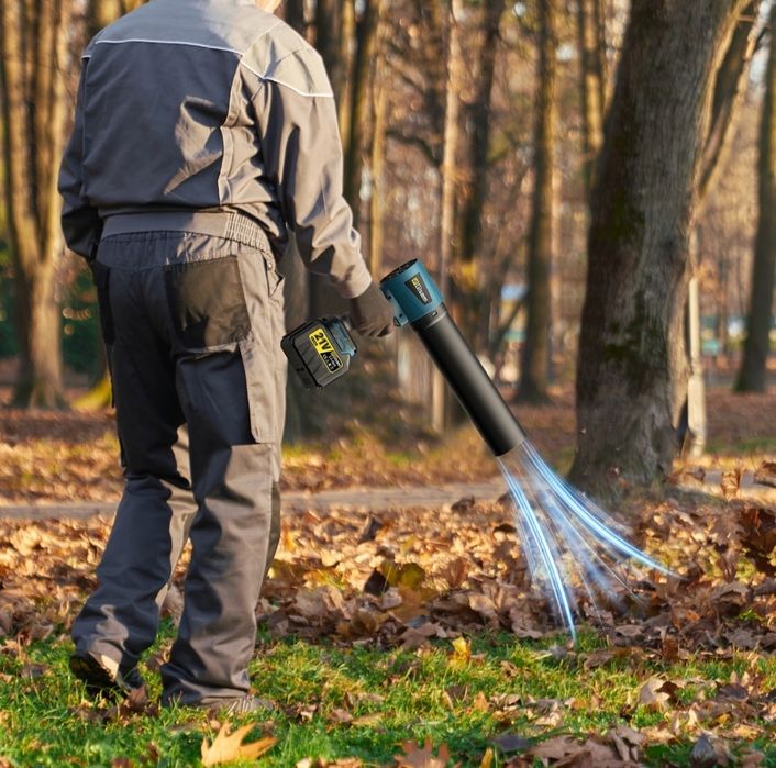 GISAM 3000W Mocna dmuchawa do liści i do odśnieżania