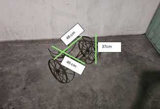 Suporte para pote de barro