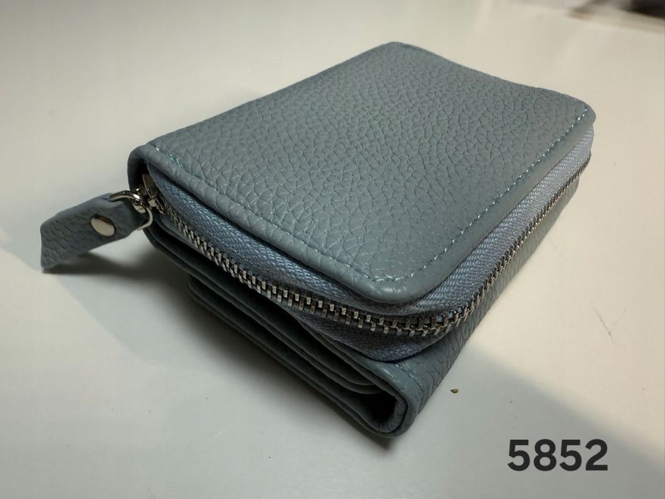 niebieski damski portfel NOWY (5852-71)
