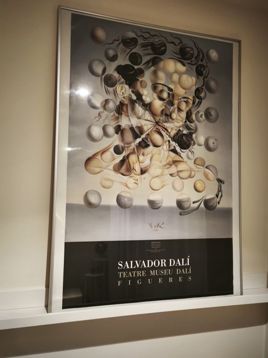 Poster Museu Salvador Dali + moldura