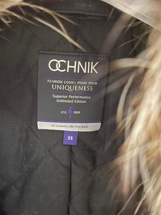 Kurtka ramoneska skóra naturalna Ochnik  ciepła rozm. M jenot lis