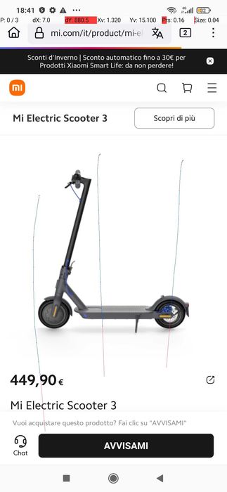 Trotinete xiaomi 3 - Mi Electric Scooter 3 (oportunidade)