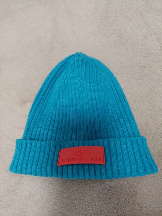 Czapka 4f morska niebieska