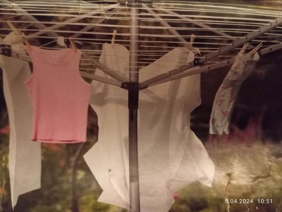 Suszarka do ubrań-ogrodowa,obrotowa.