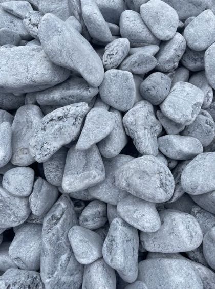 BŁĘKITNY OTOCZAK GRECKI Kamień Akwarium Ogród Ice Blue