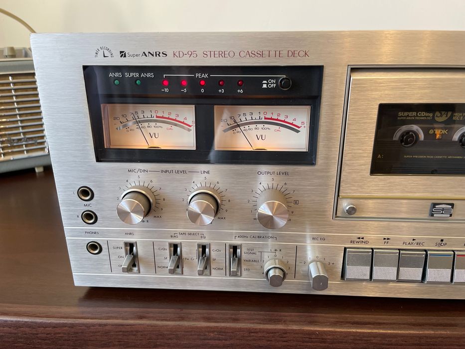 JVC KD-95 Super ANRS / Deck JAPAN TOP 70's '' Vintage ''