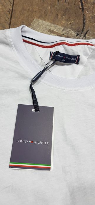 Biała koszulka męska t-shirt bawełna premium XXXL