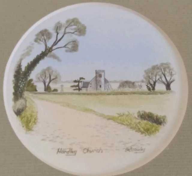 Igreja Hardley assinado pelo artista