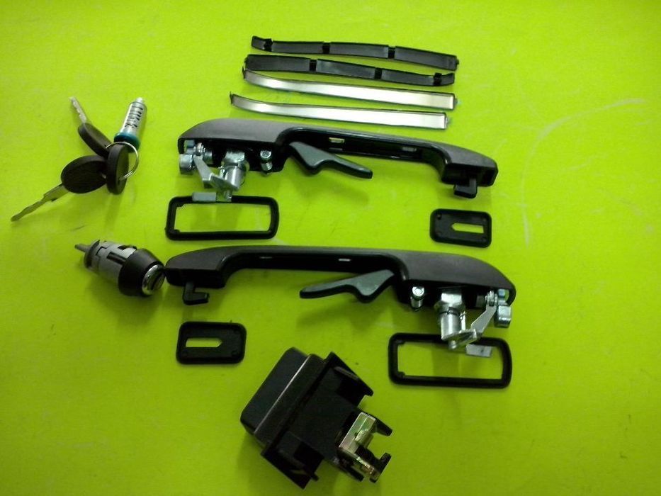 Kit de canhões completos com puxadores ignição Vw Golf II MK2 2 NOVOS