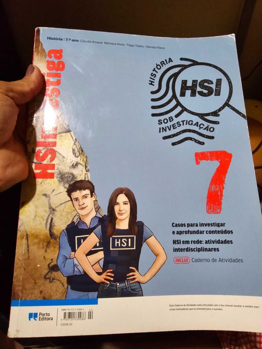 Caderno de atividades História  HSI 7° ano