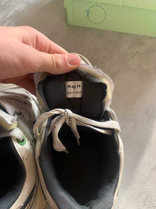 Кроссовки кеды Off white