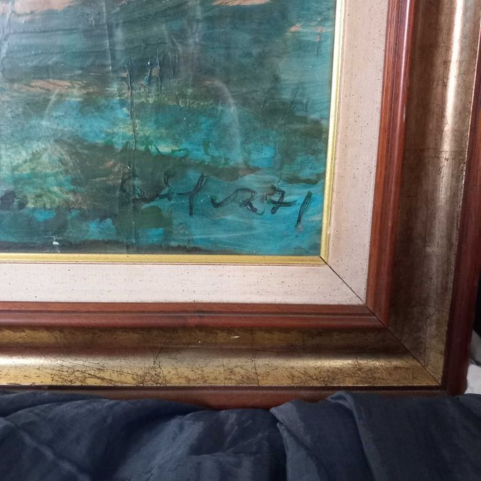 Pintura a óleo de Mário Silva