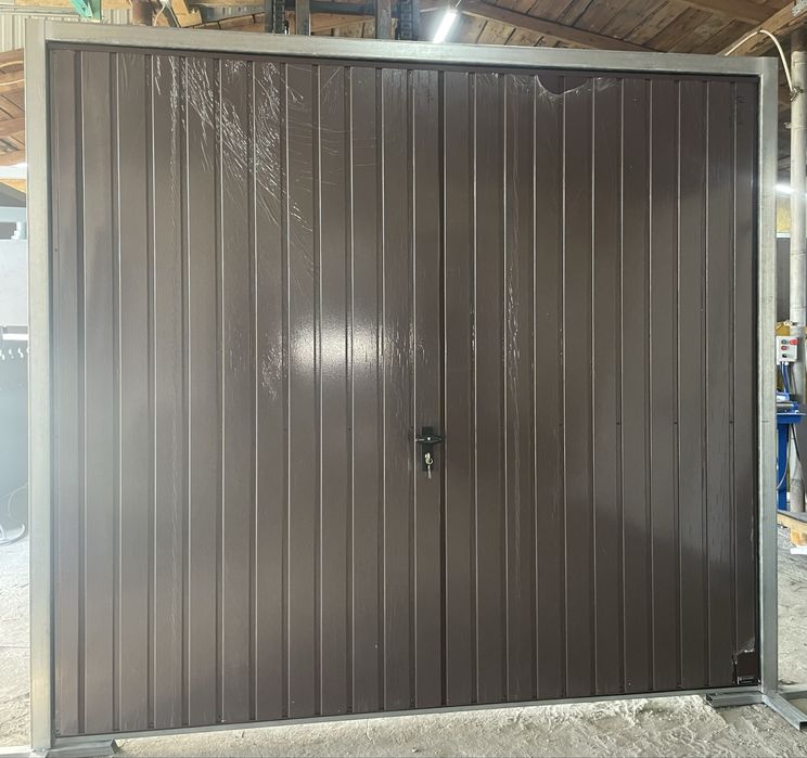 Brama na wymiar! Producent! Uchylna! Dwuskrzydłowa! Drzwi stalowe!