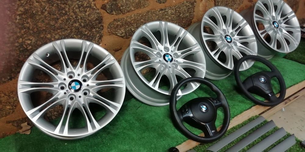 Volantes, Consola central apoio braço bmw e46 material personalizado