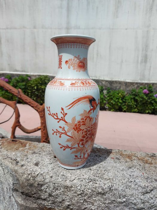 Jarro colorido porcelana