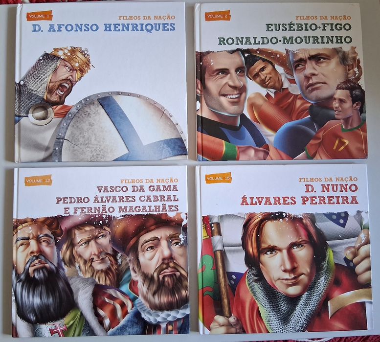 Livros da Coleção "Filhos da Nação"