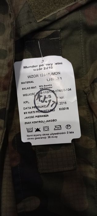 Mundur polowy letni L/S