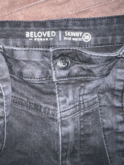 Spodnie skinny jeansowe